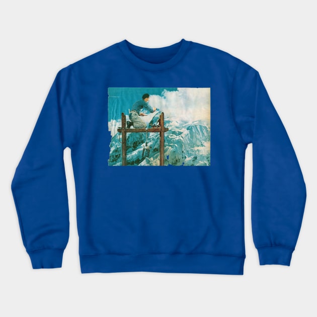 Painter Crewneck Sweatshirt by mathiole
